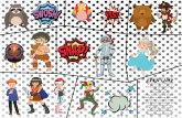 L Use these characters to L create your own short story ... · Use these characters to create your own short story! You can create a comic strip, or cut them out and perform a puppet