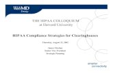 HIPAA Compliance Strategies for Clearinghouses• Developed mapping documents for X12N4010 HIPAA Compliant transactions: Final and ... content and edits • Enhanced screen and database