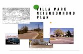 Villa Park Neighborhood Plan - denvergov.org · Villa Park will continue to be a neighborhood of mostly single-unit houses,with a few small apartment buildings and apartment complexes
