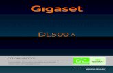 Congratulations - Gigaset · 4 Gigaset DL500A / IM-Ost EN / A31008-N3103-WEB-1-7643 / menutree.fm / 20.1.11 Version 6, 21.08.2008 Web configurator menu Home Settings IP Configuration¢page
