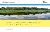 État du secteur forêts-bois du Cameroun (2015) · 2016. 9. 15. · FAO/CIFOR, 2016. État du secteur forêts-bois du Cameroun (2015) – Rapport, par Cerutti P.O, Mbongo M et Vandenhaute