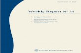 €¦ · índic H index nota semanal / WEEKLY REPORT Índice / Index i Calendario anual / Schedule of release for statistics of the weekly report vii Resumen Informativo / Weekly