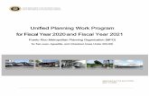 Unified Planning Work Program forFiscal Year2020 and Fiscal … · Unified Planning Work Program forFiscal Year2020 and Fiscal Year 2021 Puerto Rico Metropolitan Planning Organization