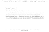 Central Florida Expressway Authority€¦ · 23/1/2016  · Expressway Authority tolls mayshau be subject to issuance of a UTC for the failure to pay any prescribed toll(s). 3) Prior