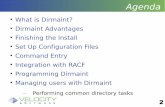 Introducing a New Product - the Conference Exchange · 2012. 8. 6. · 5 Finishing Dirmaint install A few steps remaining before full use Chapter 4 in “z/VM: Getting Started With