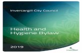 Health and Hygiene Bylaw · 2020. 3. 5. · practitioner of a particular health profession. Operator is a person undertaking a procedure listed under this bylaw on a person. Owner