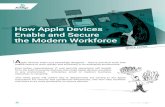 How Apple Devices Enable and Secure the Modern Workforce · 2020. 9. 8. · Apple mobile device management programs keep everyone operating on a secure network by giving the IT team