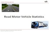Road Motor Vehicle Statistics - OIC Statistical Commission · TURKISH STATISTICAL INSTITUTE Environment, Energy and Transportation Statistics Department Energy and Transportation