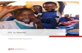 GIZ in Malawi · The Green Innovation Centre (GIAE) Malawi follows a demand- oriented approach that brings together research, practical extension work, education and capacity development
