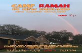 CAMP RAMAH...edg@campramahne.org joshe@campramahne.org Dear parents: I am looking forward to welcoming your children to camp in just a few short weeks! In addition to all of our amazing