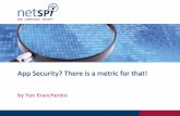 App#Security?#There#is#ametric#for#that!# - Secure360€¦ · • Based#on#OWASP#So_ware#Assurance# Maturity#Model#(SAMM)# • Uses#SAMM’s#quesDonnaire#for#determining# the#maturity#model#