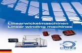 Linearwickelmaschinen Linear winding machinesstatorservice.pl/catalog/ruff_lwm.pdf · AMERICA - CANADA AVTECH INC. Mr. Thomas Manning 1430 Overlook Way Bel Air, MD 21014 - U.S.A.
