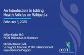 An Introduction to Editing Health Articles on Wikipedia · verifiability means that people reading and editing the encyclopedia can check that information comes from a reliable source.