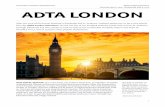 ADTA London Adventure...unique and behind-the-scenes adventures, those not found on the usual London tourist routes. Saturday, 4th May 2019, Dinner in the Houses of Parliament - Transfer
