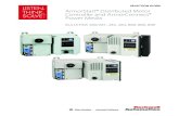ArmorStart Distributed Motor Controller and ArmorConnect ... · The Bulletin 280/281 ArmorStart Distributed Motor Controller is an integrated, pre-engineered, starter for full-voltage