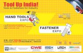 Tool Up India! · Pre-owned Machinery Expo International Exhibition on Factory Automation, Motion & Drives, Pumps, Valves & Compressors and Robotics TM International Exhibition and