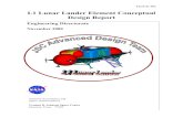 New L1 Lunar Lander Element Conceptual Design Report - L1-Moon... · 2009. 1. 4. · These elements include a lunar depot called the Gateway which is located at L1, the Lunar Transfer