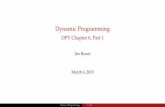 Dynamic Programming [1ex] DPV Chapter 6, Part 1royer/cis675/slides/13dynprg1.pdf · Making Change—Again, 1 The Making Change Problem (MCP) Given: coin denominations d1 < d2 <