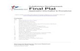 Subdivision Development Final Plat - Round Rock, Texas...proposal’s street and drainage stems, easement, utilities, building lots and other lots including parkland, and to establish