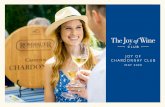 JOY OF CHARDONNAY CLUB - Rombauer Vineyards...includes our 2018 Proprietor Selection Chardonnay. As you know, we produce this wine only in exceptional vintages, blending the best barrels