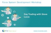 Day Trading with Steve Title goes here Lucas€¦ · Stop-loss and Trailing Stops • The most important thing in any trade is to have a stop • I use cut-off times for trades •