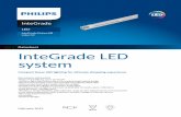 Datasheet InteGrade LED system · 2019. 2. 14. · Key features and benefits •State-of-art Efficacy up to 112 lm/W ... InteGrade F NB Va 1500mm 930 CTR G3 8718696 746257 00 9290