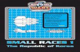 SMALL RACES 1 - tesarta.com · Small Races-1 Developed and Released by Richard Bax and HRT. B5W SR-1 Rev. 0 Chapter 2: Comes the Alliance FoundationofaNavy The formation of the Earth