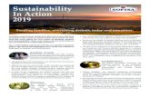 Sustainability In Action 2019 - Sofina Foods...Sustainability In Action 2019 • Our newly launched website is WCAG 2.0 AA compliant. This ensures it is accessible to people with disabilities.