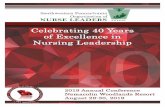 SWPONL Acknowledges the Generosity and Support · Anniversary Recognition / Honor a Nurse Program In celebration of the 40th Anniversary Conference - there is an opportunity to personalize