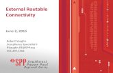 External Routable Connectivity · External Routable Connectivity June 2, 2015 Robert Vaughn Compliance Specialist II RVaughn.RE@SPP.org 501.297.1462