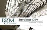 Investor Day...Age 2013 2033