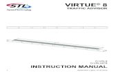 VIRTUE - SpeedTech Lights Virtue … · VIRTUE® TRAFFIC ADVISOR Warnings and Notices for Users and Installers This document must be delivered to and read by the end user and installer