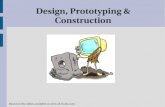 Design, Prototyping & Constructiongtzan/seng310Spring2005/lecture10.pdf · Based on the slides available at book.com Overview Prototyping & construction Conceptual design Physical