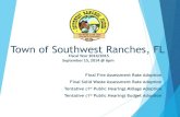 Town of Southwest Ranches, FLportal.southwestranches.org/wp-content/uploads/2013/05/...4 Coral Springs $141.36 $141.36 0.00% 5 Dania Beach $160.00 $160.00 0.00% 6 Davie $166.00 $166.00