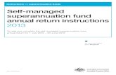 Self‑managed superannuation fund annual return instructions 2013 annual... · 2014. 5. 1. · The review explored the company, trust and partnership income tax returns and some