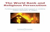 The World Bank and Religious Persecutionsjc-cjs.org/wp-content/uploads/2015/05/Religious-Persecution-Bookle… · persecution India Brazil China Ukraine Turkey Nigeria Pakistan Indonesia