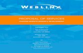 Executive Summary - Sunshine Request · Executive Summary The purpose of this proposal is to show how Weblinx, Incorporated (“Weblinx”) a web design and Development Company, will