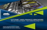 CITYNET INSURANCE BROKERS LIMITED · 2019. 9. 3. · CITYNET INSURANCE BROKERS LIMITED COMPANY INFORMATION Directors R Brown A Colosso B McManus R Scott D Walland A Walsh Company