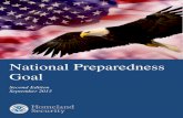 Second Edition September 2015 - fema.gov€¦ · National Preparedness Goal 1 Introduction Preparedness is the shared responsibility of our entire nation. The whole community contributes,