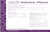 Flat hunting checklist - Edinburgh University Students ......Advice Place if you’re not sure) CHECK YOUR LEASE Read the lease. Are you happy with it? Yes / No If anything is unfair