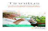Tinnitus Technology Products Brochure · Relief for ringing in the ears Customisable tinnitus relief Quick and easy control Compatibility with multiple tinnitus protocols A way to