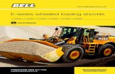 E-series wheeled loading shovels - Macchine Edili · Bell’s Wheeled Loading Shovels are designed and manufactured by John Deere in the USA to our exacting standards. The Wheeled