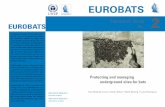 EUROBATS Publication Series No. 2 · EUROBATS Protecting and managing underground sites for bats EUROBATS 2 Underground sites, such as caves, aban-doned mines, fortifications and