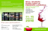 Participant feedback Wine. Alcoholic Drinks Salon at PRODEXPO … · 2018. 4. 11. · The Alcoholic Drinks. Wine Salon is the most attended trade show of alcoholic beverages in Russia