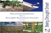 Being Drought Smart: Recommendations for a Drought ... · certification program for irrigation design, auditing, and installation professionals, in coordination with the EPA WaterSense