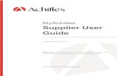 MyAchilles Supplier User Guide · Request Information Dashboard, which lists all the events: • To which you have been invited to respond • To which you have responded • For