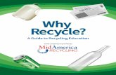 A Guide to Recycling Education Releases/MAR...Food Waste 14.5% Metals 8.9% Plastics 12.7% Glass 4.6% Other 3.4% Waste Management Hierarchy Source Reduction & Reuse — Reducing waste