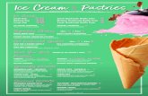 Ice Cream Pastries - wildhorseresort.com...03274.tt.8.20 ice cream & pastries beverages tall 12oz grande 16oz vente 20oz soy/almond milk + 50¢ | extra shot/flavor + 70¢ milk 2%,