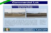 FOR SALE Commercial Lotrets.blob.core.windows.net/vinton-listings/uploads...Just off of BB-Hwy in Hollister, MO Sale Price $49,900 Property Offered By: FOR SALE Lot 22 in Coon Creek