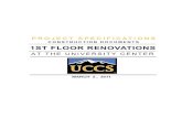 UCCS 1 RENOVATIONS 1st Floor Remodel...UCCS 1ST FLOOR RENOVATIONS 1420 AUSTIN BLUFFS PARKWAY Colorado Springs, Colorado 80918 100% FOR CONSTRUCTION PROJECT MANUAL Divisions 01 through